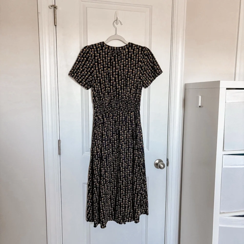 Marine Layer Annika Floral Midi Dress - Picture 8 of 9